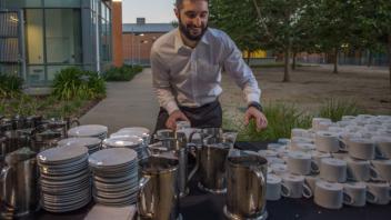 Coffee service.